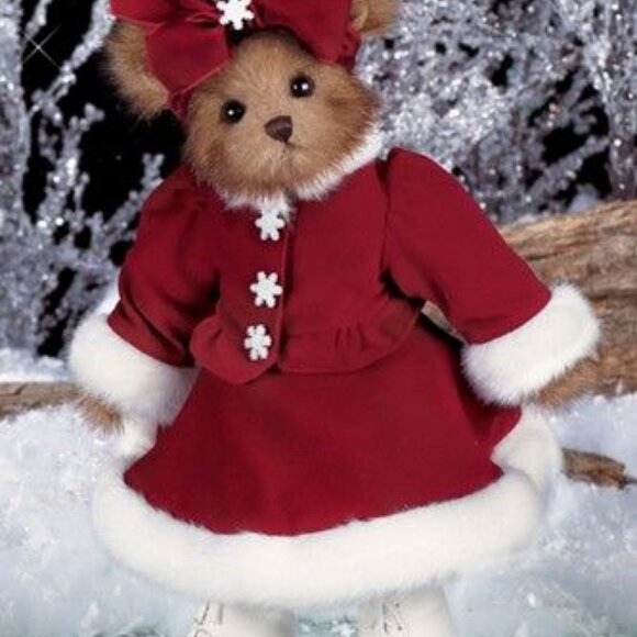 Vintage Winter Skating Bear - Picture 5 of 6